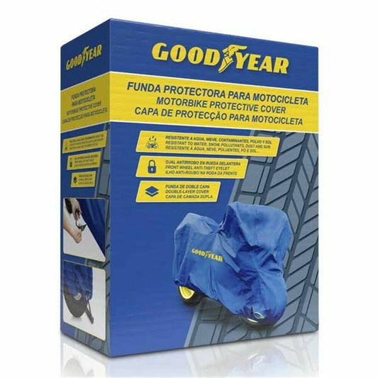 Motorcycle Cover Goodyear GOD7020 Blue-0